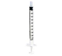 Terumo 8SS01T1 Syringe, 1 mL (Pack of 100)