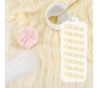 Teruntrue 8 Pack 10Ft Cheesecloth Table Runner Ivory, 20 x 120 Inch Rustic Gauze Boho Cheese Cloth Table Runners Wedding Long Table Runner for Wedding Party Bridal Shower Table Decoration