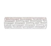 Tervakoski Detail Paper Roll 25gsm, Clear, 297mm x 100m, For Students, Designers, Architects, Pencils, Pens, Markers, Lightweight, Translucent