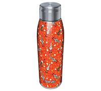 Tervis Christmas Gnomes Pattern Holiday Triple Walled Insulated Tumbler Cup Keeps Drinks Cold & Hot, 17oz Water Bottle, Stainless Steel