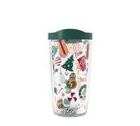 Tervis Christmas - Holiday Yule Icons Made in USA Double Walled Insulated Tumbler Travel Cup Keeps Drinks Cold & Hot, 16oz, Classic