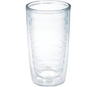 Tervis Clear 1001837 Colorful Insulated Tumbler 16oz, Tritan
