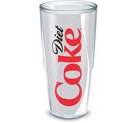 Tervis Coca-Cola - Diet Coke Insulated Tumbler with Wrap, Clear, 24oz - no lid