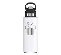Tervis Disney Minnie Mouse Silhouette Engraved on White Triple Walled Insulated Tumbler, Stainless Steel