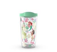Tervis Disney - Princess Paradise Made in USA Double Walled Insulated Tumbler Travel Cup Keeps Drinks Cold & Hot, 16oz, Classic