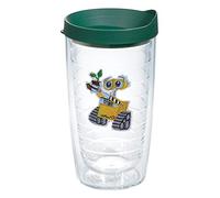 Tervis Disney Wall-E Emblem Made in USA Double Walled Insulated Tumbler Travel Cup Keeps Drinks Cold & Hot, 16oz, Classic