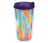 Tervis EttaVee - Brush Strokes Made in USA Double Walled Insulated Tumbler Travel Cup Keeps Drinks Cold & Hot, 16oz, Classic