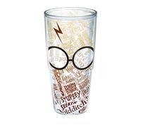Tervis Harry Potter-Glasses and Scar Made in USA Double Walled Insulated Tumbler, 24oz - No Lid, Clear