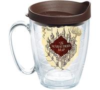 Tervis Harry Potter The Marauder's Map Made in USA Double Walled Insulated Tumbler Travel Cup Keeps Drinks Cold & Hot, 16oz Mug, Classic