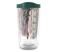 Tervis Holiday Garland Made in USA Double Walled Insulated Tumbler Travel Cup Keeps Drinks Cold & Hot, 16oz, Classic