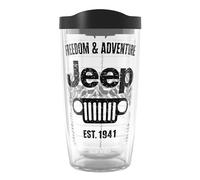 Tervis Jeep Freedom and Adventure Insulated Tumbler, 16oz, Classic