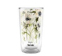 Tervis Kelly Ventura Floral Vista Crystal Collection White Wildflower Insulated Tumbler, Plastic