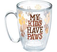 Tervis Kids Have Paws Made in USA Double Walled Insulated Tumbler, Plastic, Clear