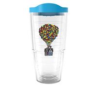 Tervis Made in USA Double Walled Disney - Up House Balloons Insulated Tumbler Cup Keeps Drinks Cold & Hot, 24oz, Classic
