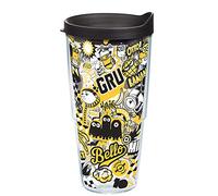 Tervis Minions-Yellow Stickers Made in USA Double Walled Insulated Tumbler, 24oz, Classic