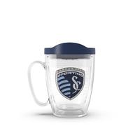 Tervis MLS Sporting Kansas City - Primary Logo Made in USA Double Walled Insulated Tumbler Travel Cup Keeps Drinks Cold & Hot, 16oz Mug, Classic