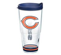 Tervis NFL Chicago Bears Arctic Made in USA Double Walled Insulated Tumbler, 24oz, Clear