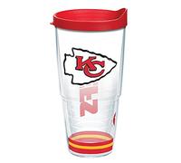 Tervis NFL Kansas City Chiefs - Arctic Made in USA Double Walled Insulated Tumbler Travel Cup Keeps Drinks Cold & Hot, 24oz, Classic