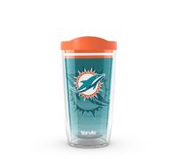 Tervis NFL Miami Dolphins-Forever Fan Insulated Tumbler, 16oz, Classic