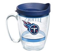 Tervis NFL Tennessee Titans Tradition Insulated Tumbler, 16oz Mug, Clear - Tritan