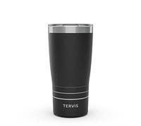 Tervis Powder Coated Stainless Steel Triple Walled Insulated Tumbler, 20oz, Onyx Shadow
