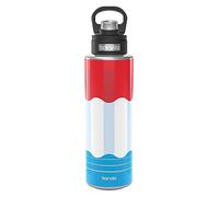 Tervis Rocket Pop Triple Walled Insulated Tumbler Travel Cup Keeps Drinks Cold, 40oz Wide Mouth Bottle, Stainless Steel