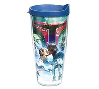Tervis Star Wars Empire 40th Anniversary Collage Made in USA Double Walled Insulated Tumbler Travel Cup Keeps Drinks Cold & Hot, 24oz, Classic