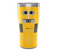 Tervis Traveler Disney Wall-E Yellow Triple Walled Insulated Tumbler Travel Cup Keeps Drinks Cold & Hot, 20oz, Stainless Steel