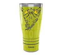 Tervis Traveler Dr. Seuss Grinch Mean One Triple Walled Insulated Tumbler Travel Cup Keeps Drinks Cold & Hot, 30oz, Stainless Steel
