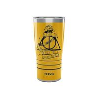 Tervis Traveler Harry Potter Deathly Hallows Triple Walled Insulated Tumbler Travel Cup Keeps Drinks Cold & Hot, 20oz, Stainless Steel