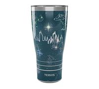 Tervis Traveler Harry Potter Marauder's Constellation Triple Walled Insulated Tumbler Travel Cup Keeps Drinks Cold & Hot, 30oz, Stainless Steel