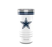 Tervis Traveler NFL Dallas Cowboys - Arctic Triple Walled Insulated Tumbler Travel Cup Keeps Drinks Cold & Hot, 20oz, Stainless Steel