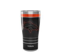 Tervis Traveler NFL Denver Broncos - Night Game Triple Walled Insulated Tumbler Travel Cup Keeps Drinks Cold & Hot, 20oz, Stainless Steel