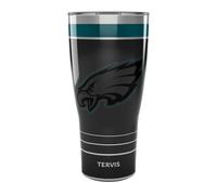 Tervis Traveler NFL Philadelphia Eagles - Night Game Triple Walled Insulated Tumbler Travel Cup Keeps Drinks Cold & Hot, 30oz, Stainless Steel