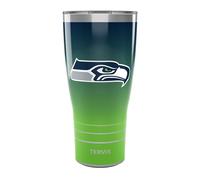Tervis Traveler NFL Seattle Seahawks - Ombre Triple Walled Insulated Tumbler Travel Cup Keeps Drinks Cold & Hot, 30oz, Stainless Steel