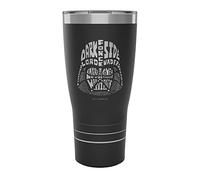 Tervis Traveler Star Wars - Character Wordle Engraved Darth Vader Triple Walled Insulated Tumbler Travel Cup Keeps Drinks Cold & Hot, 30oz, Darth Vader - Onyx Shadow