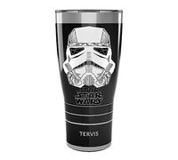 Tervis Triple Walled Star Wars Vader Trooper Insulated Tumbler Cup Keeps Drinks Cold & Hot, 30oz, Stainless Steel