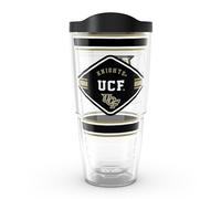 Tervis UCF Knights - First String Made in USA Double Walled Insulated Tumbler Travel Cup Keeps Drinks Cold & Hot, 24oz, Classic