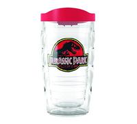 Tervis Universal Jurassic Logo Made in USA Double Walled Insulated Tumbler Cup Keeps Drinks Cold & Hot, 10oz Wavy, Classic