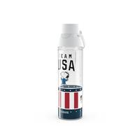 Tervis Venture Lite Water Bottle Peanuts Snoopy - Team USA Summer Olympics Made in USA Double Walled Insulated Tumbler Travel Cup Keeps Drinks Cold & Hot, 24oz, Classic