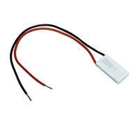 TES1-06302 Thermoelectric Cooler Module, Semiconductor Electronic Refrigeration Cooling Plate, 12.3x24.7mm Ceramic Heatsink Module with 6V2A Power, Dual Cooling and Heating Funct