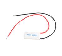 TES1-06305 Thermoelectric Cooler, 6V 5A Semiconductor Cooling Plate, Fast Cooling and Heating Module with Ceramic Material, 15x30mm Electronic Refrigeration for High - Tech and H