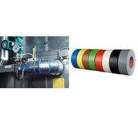 Tesa/00 Duct Tape 04651 4651 Premium, 38 mm x 25 m Black