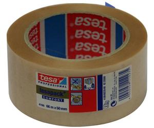 Tesa 04100-00235-00 Universal Transparent Packing Tape Sellotape Pack 66 M: 50 mm