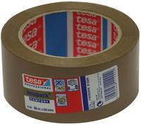 Tesa 04100-00236-00 Brown Packing Tape Sellotape Pack Universal 66 M: 50 mm brau