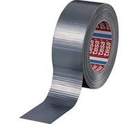 Tesa 04613-00037-00 "Professional" Duct Tape, Matt Silver, 50 m x 48 mm