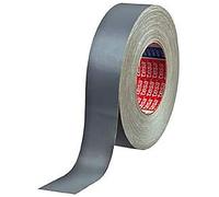 Tesa 04657-00115-00 Acrylic Paste Coated Cloth Tape, Grey, 50 m x 50 mm