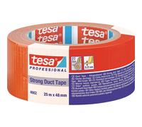 tesa 04662-00195-01 duct Tape orange 25m x 48mm strong Adhesive fl...