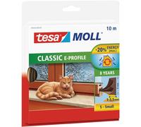 tesa® 05445 Classic E Profile Rubber Sealing Insulation Brown 9mm x 10m