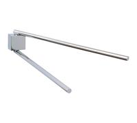 tesa 40592-00000-00 MOON towel rail 2-arm Adhesive metal graphite